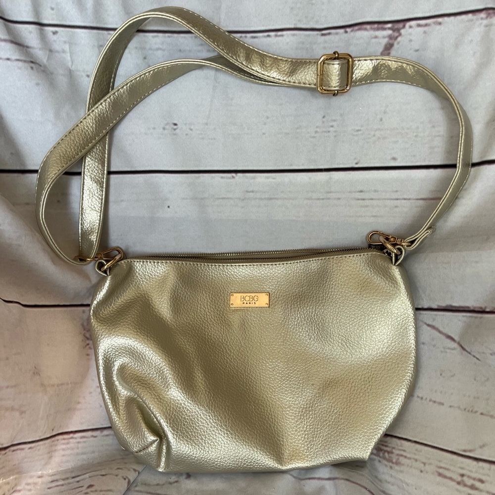 Gold BCBG shoulder bag